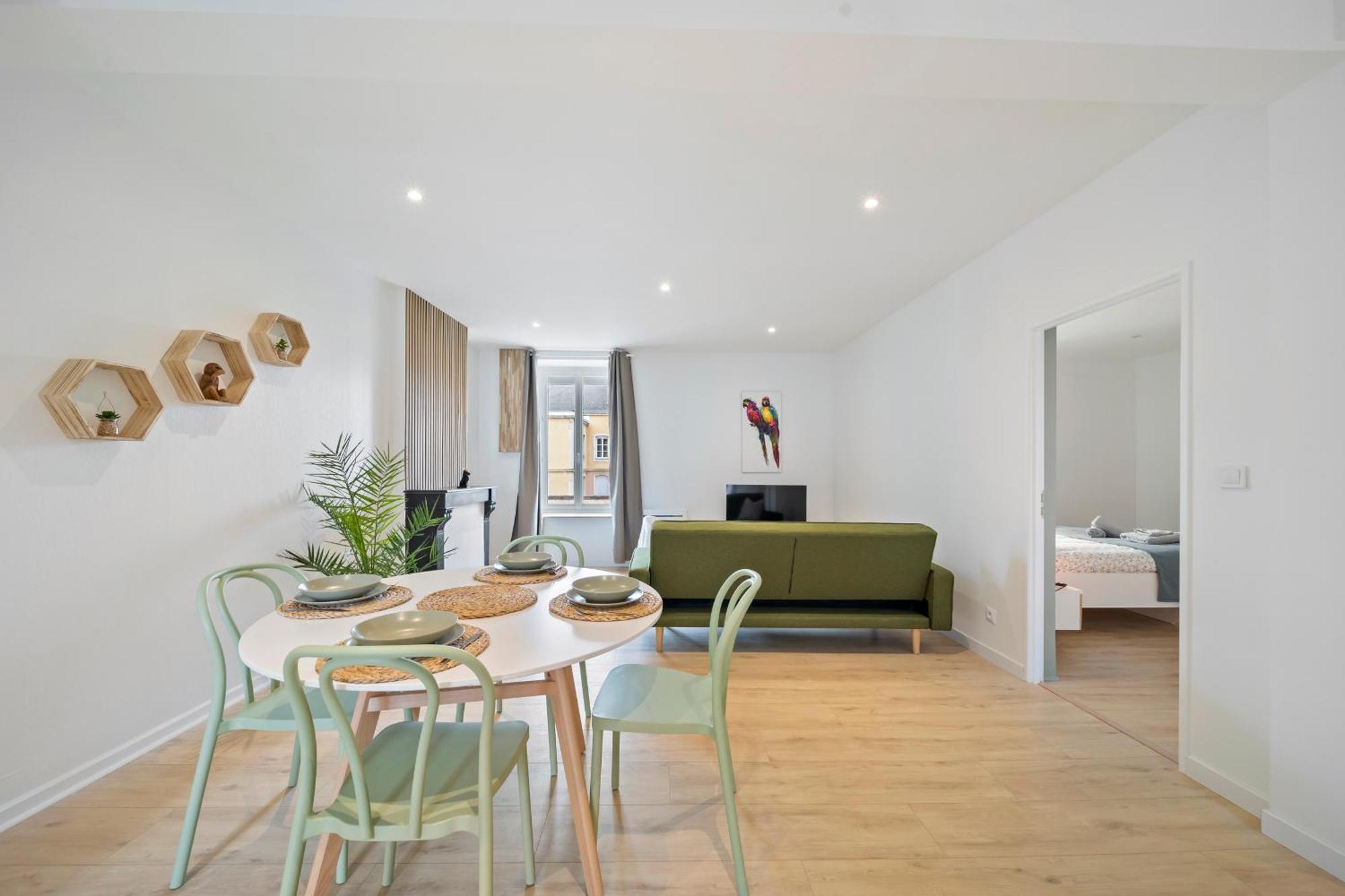 Lion King Appart 65 M2 Tout Inclus Chalon-sur-Saône Eksteriør bilde